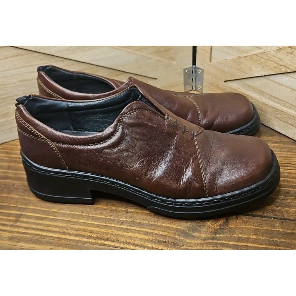 Josef Seibel Slip On Comfort Loafers Shoes Women Sz 8 39 Brown Leather Darla 435 - Picture 2 of 9